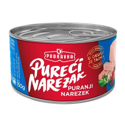 Podravka Pureći narezak, 150 g
