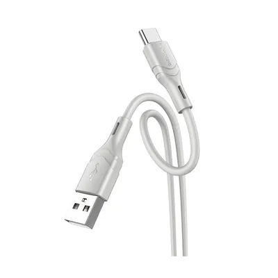 Borofone USB kabal BX99 3.0 A, Method silicone charging data cable 1m, USB to type-c