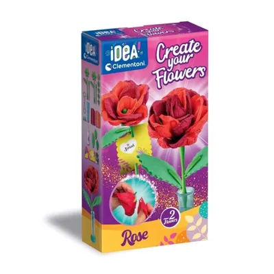 Clementoni Kreativni set Napravi cvijet Ruža
