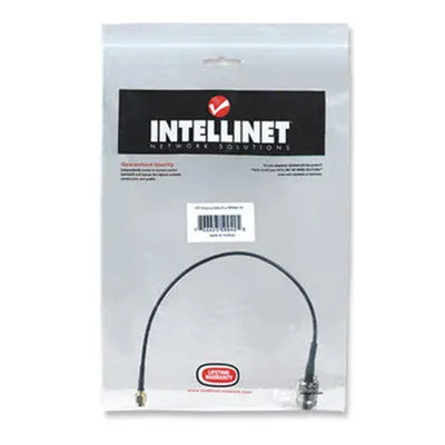 Intellinet Antenna Kabl-adapter 0.3m, N-Male/RP-SMA-Male Polybag 500425