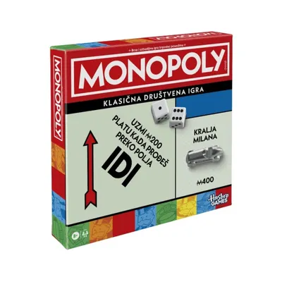 Hasbro Games Društvena igra Monopoly