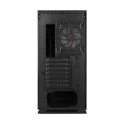 Rampage Gaming kućište Vanguard V2 Black Mesh Easy Tempered Glass Vertical VGA Holder 4*RGB Fan Hub E-ATX Big-T