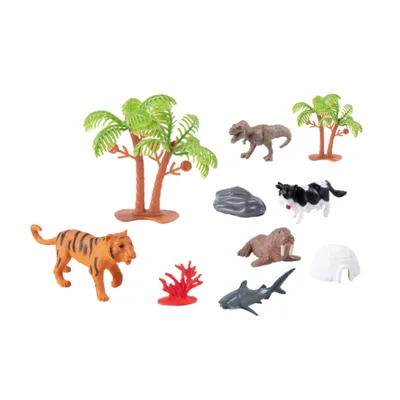 GLOBO Animals Divlje životinje u tubi, Šarene