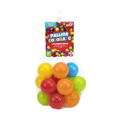 GLOBO WTOYs Loptice u boji 17kom 7cm, Šarene