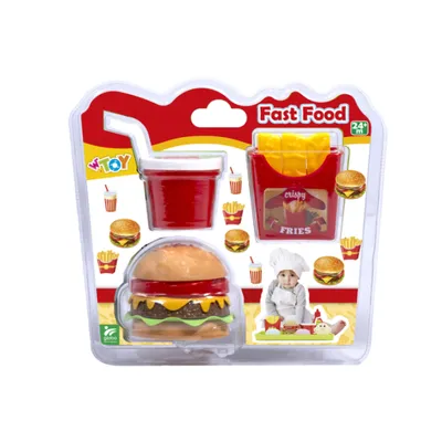 GLOBO Cose di Case Hamburger set, Šareni