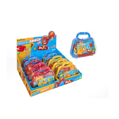 GLOBO MorbiDough Torba sa plastelinom 3x50gr, Šarena