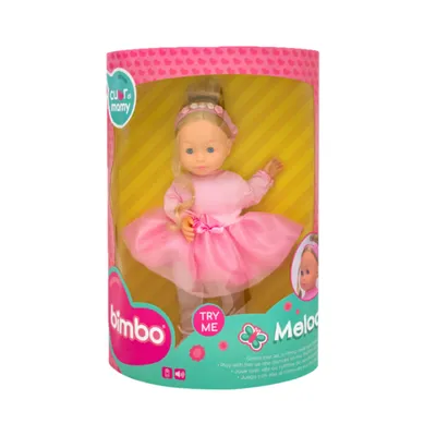 GLOBO Bimbo Lutka plesačica 40cm, Roze