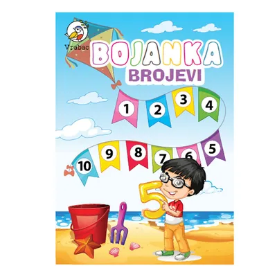 Vrabac Bojanka Sali 68003 Brojevi, A4