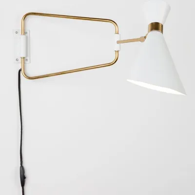 Zuiver Zidna lampa Pure shadow, BIjela