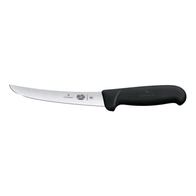 Victorinox Nož za otkoštavanje, 15 cm, Zakrivljen, Široka oštrica, Crni