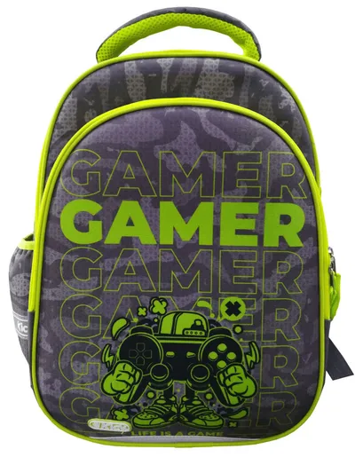 Pangraf Ruksak za dječake Gamer 32230, Crni