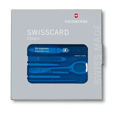 Victorinox Swiss card classic, Plava