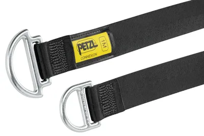 Petzl Connexion vario sidrišna gurtna, Crna