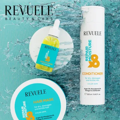 Revuele Balzam za hidrataciju kose Repair & Moisture, 250 ml