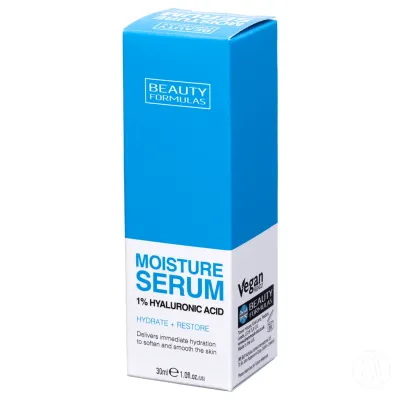 Beauty Formulas Serum za lice, 1% hijaluronska kiselina