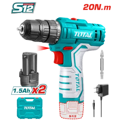 Total Tools Aku pištolj za vreli vazduh, 20 V, 300,550 °C (TBLI2006)