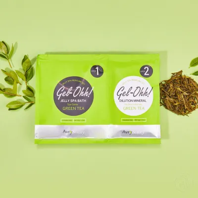 Avry Beauty Pedikir set Jelly Spa Zeleni čaj