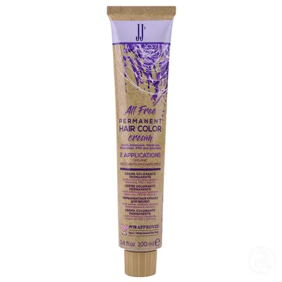 JJ'S Farba za kosu All Free, 100ml, 1-1N, Crna