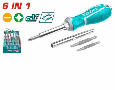 Total Tools Odvijač 6 u 1
