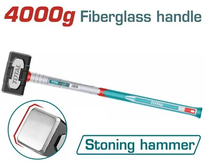 Total Tools Čekić, 4 kg, Plavo-sivi