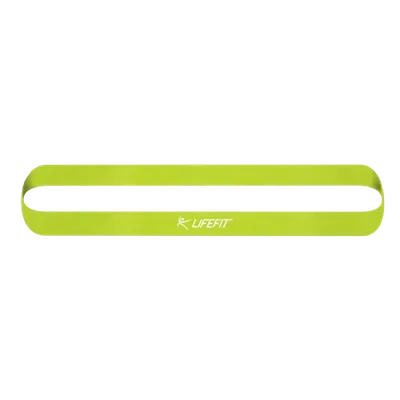 Lifefit Pilates traka Kruh Soft, 52x2x0,045, Zelena
