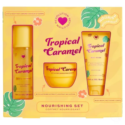 Revolution Hranljivi set za tijelo Tropical Caramel