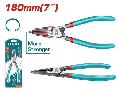 Total Tools Kliješta za prstenove, 180 mm