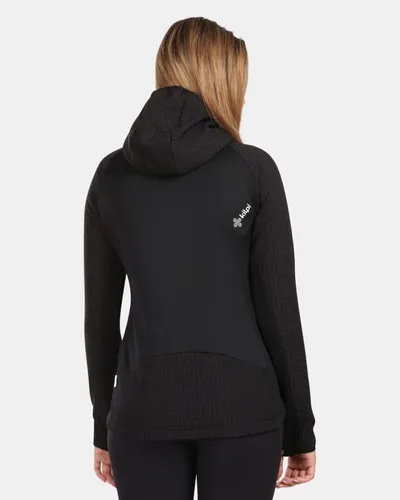 KILPI Ženska flis dukserica FRENSIS-W FLEECE, Crna