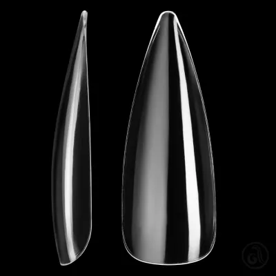 Galaxy Professional Gel tipse za nadogradnju, Stiletto Long