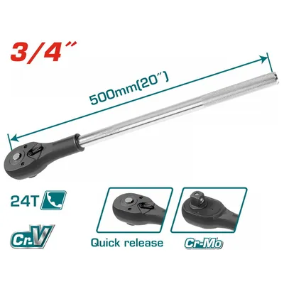 Total Tools Račva 3/4, 500 mm