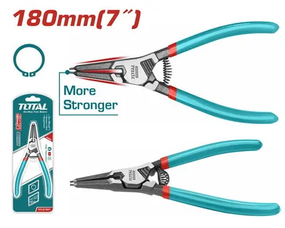 Total Tools Kliješta za prstenove, 180 mm