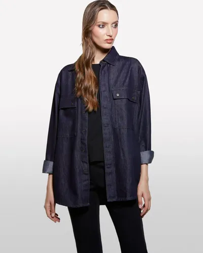 Benetton Ženska košulja 547ZLQ09D-932-S, Crna