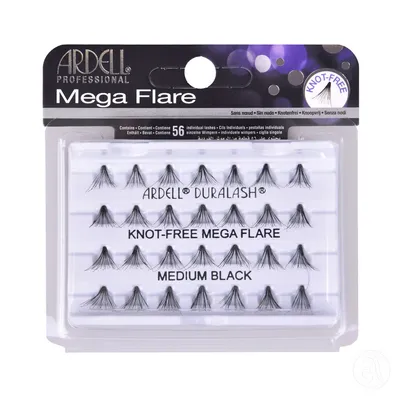 Ardell Individualne trepavice Mega Flare, Srednje, Crne
