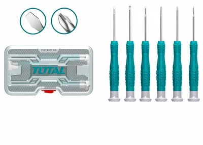 Total Tools Set preciznih odvijača, 6 kom