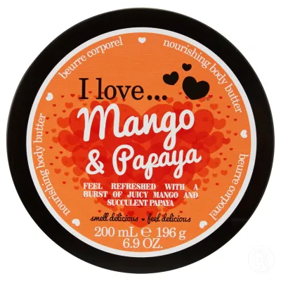 I Love Puter za tijelo, Mango i Papaja