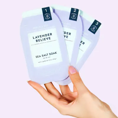 Voesh Pedikir set Lavender Relieve 3 Step