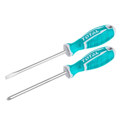 Total Tools Set odvijača THT250201, 2 Komada, SL6.5, PH2, 125 mm