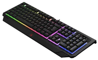 A4Tech gejmerska tastatura A4-B120N Bloody NEON efekat, USB, US, Crna