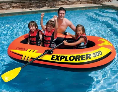 Intex Čamac Explorer 300 Set na napuhavanje 58332NP