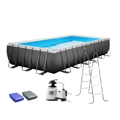 Intex Bazen sa metalnom konstrukcijom Ultra xtr frame 26374, 975 x 488 x 132 cm