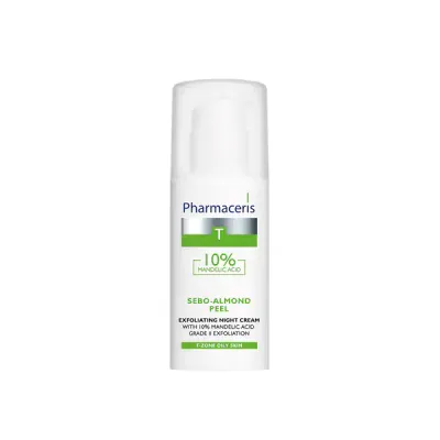 Pharmaceris Eksfolirajuća noćna krema sa 10% mandelične kiseline Sebo-almond peel, T, 50ml