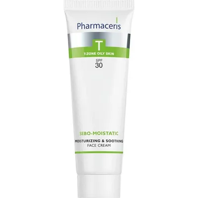 Pharmaceris Hidrantna i umirujuća krema za lice Sebo moistatic, spf30, T, 50ml