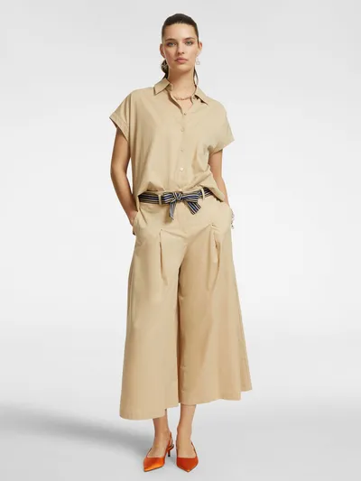 Elena Miro Ženske pantalone, Krem