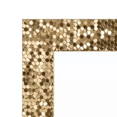 Ogledalo Enzo, 150x55cm, Zlatne boje