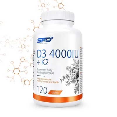 Allnutrition SFD D3 4000 IU + K2, 120 tableta