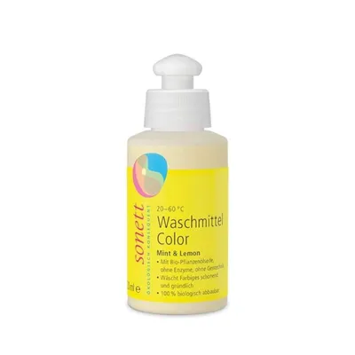 Sonett Tečni deterdžent za veš Color Mint & Lemon, 120ml