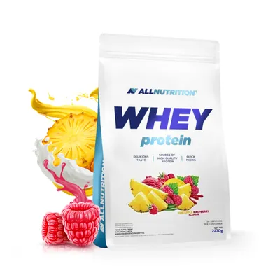 Allnutrition Whey Protein, 2207 g, Ananas i malina