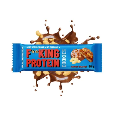 Allnutrition Fitking Protein Kolačići, 96 g, Kikiriki i čokolada