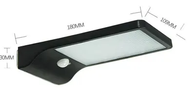 GIGA SOLARNI LED reflektor PANEL senzor pokreta 50W