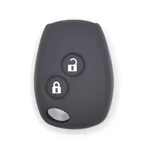 Navlaka Za Ključ Silikonska Renault Tip 6 Crna (Dvije Tipke)